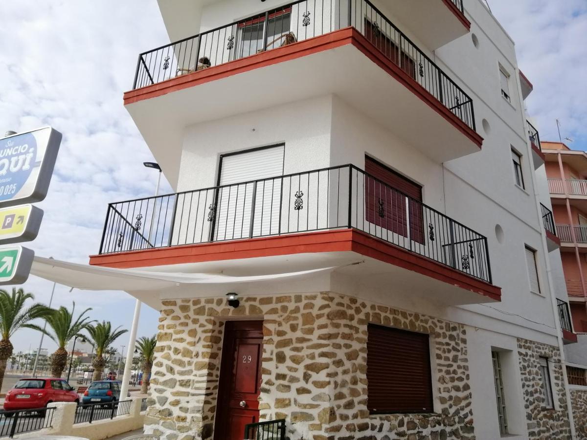 Piso En Primera Linea Con Wifi Y Vistas Al Mar Lo Pagán Exterior foto